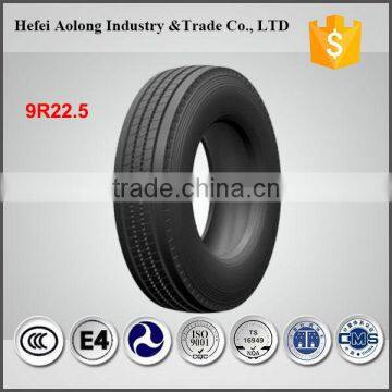 Famous brand China 9R22.5 all steel radial new truck tyres