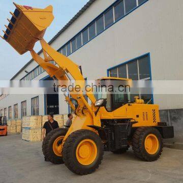 1.8TON Mini wheel loader AX928 with 55kW diesel engine