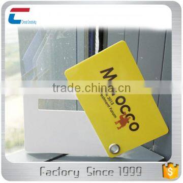 Personalized Plastic PVC Luggage Tags Suitcase Carry-On ID, Set of 2 photo-2