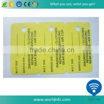 CR80 3 In 1 Barcode Plastic RFID NFC Key Tag Card photo-2