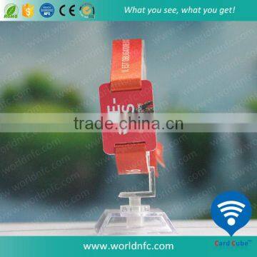 Radio Controlled RFID Woven Ribbon Wristband photo-6