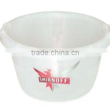 cheap plastic beer bucket/ beer barrel/ ice barrel