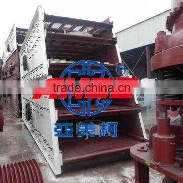 Big Capacity Horizontal Vibrating Screen / Sand Sieving Machine,AMEC Manufacture