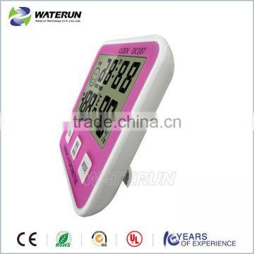Hot Sale Mini Digital Alarm Clock Thermometer Testing Indoor Humidity and Temperature photo-4