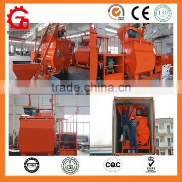 Export oriented foam concrete mixing machine with generator and pump