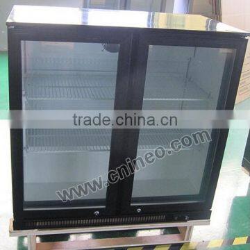 Lockable Mini Fridge Glass Door/side by Side Fridge/custom Beer Fridge photo-2