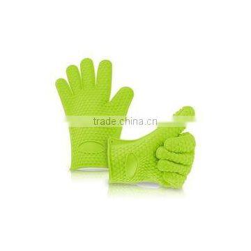 High Quality Food Grade Heat Resistant Silicon BBQ Glove