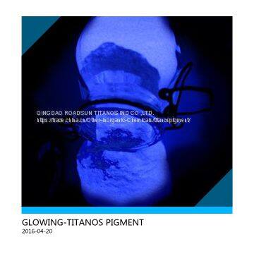 Special Photoluminescent Pigment 20-30um Deep Blue/violet Glowing Free Other Samples Available
