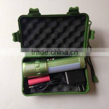 Multi-function Led Working Light Rechargeable Flashlight Zoom Tactical Flashlight photo-6