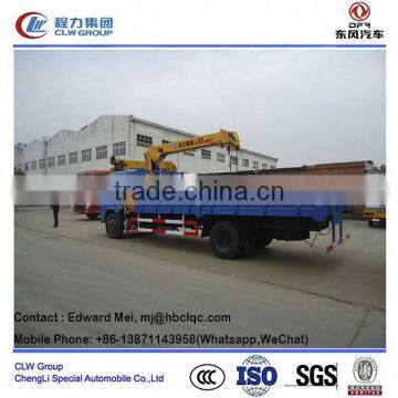 Dong Feng 5 Tons Truck Mounted Crane/ Pafinger Brand Crane/ 5000 kg Knuckle Crane Truck for Sales. photo-3