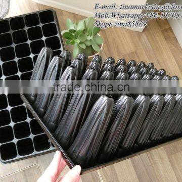 Custom PS Material 45 Cell Tree Seed Propagation Type Plastic Forest Nursery Seedling Tray with 140mm depth