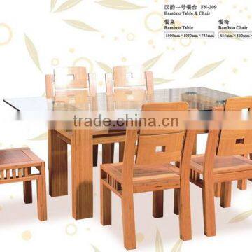 Bamboo Table & Chair