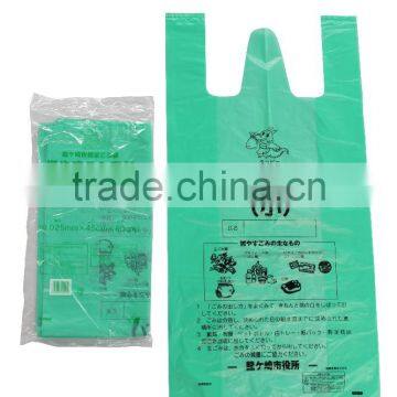 Customized Garbage Bags--Plastic HDPE/LDPE/LLDPE T-shirt Bags photo-2