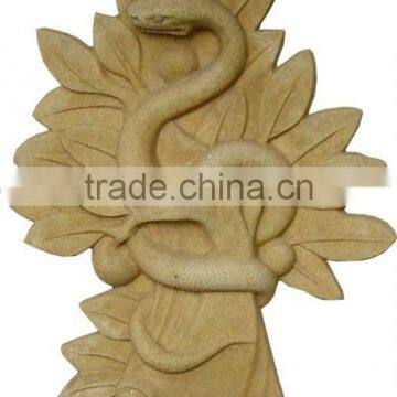 Handmade Snake Stone Carving