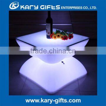 LED Lighting Plastic Coffee Table With rc Control and Battery AC Adapter Watorproof IP65 photo-5