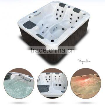 Cheap Freestanding Bathtubs Indoor Home Sex Massage Tubs Hot Tub Spas for 2 Person photo-2