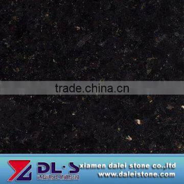 Black galaxy black granite stone