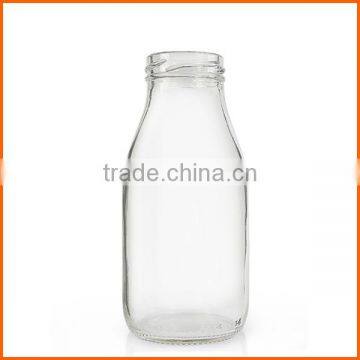 Top quality customized wholesale clear glass bottle