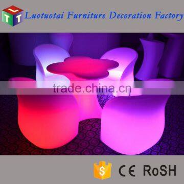 Led Table Set/wireless Rechargeable Battery Operated RGBW Color Change Led Table photo-5