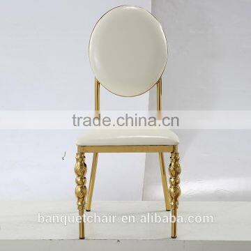 Mid Century Modern Design Stainless Steel Chair Stainless Steel Banquet Chair photo-4