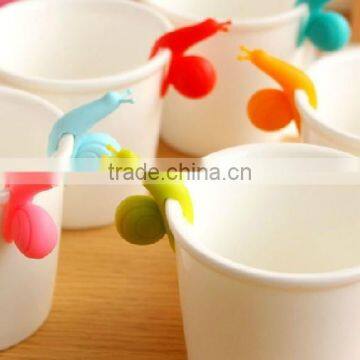Ready Production Mould Wholesale Snail Shaped FDA/LFGB Food Grade Silicone Party Glass Markers photo-6