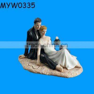 ceramic lounging small CakeTopper