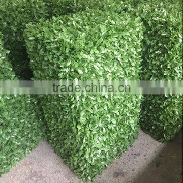 artificial leaf fence,artificial green boxwood hedge