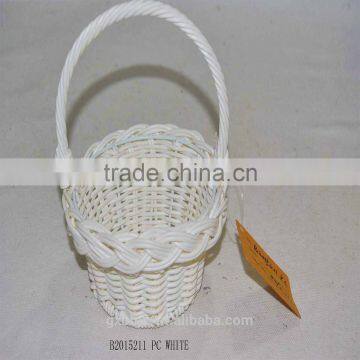 Home Plastic Storage Basket With Handle photo-4