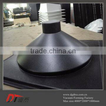 Custom Thermoformed PVC Plastic Black Cone Proofs Cover photo-2