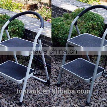 STEEL 2 STEP LADDER KITCHEN STOOL photo-2