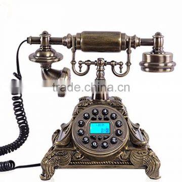 Custom High-end Vintage Landline Retro Resin Telephone Model photo-2