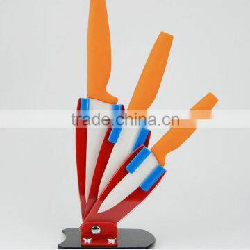 High quality color blade colored ceramic knife set