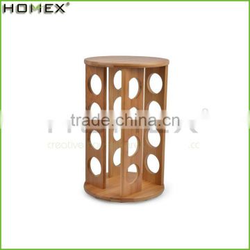 Multi-Purpose 16 Bottles Bamboo Spice Rack/Homex_Factory