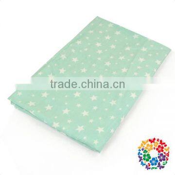 Fashion White Stars Printed on Black Cotton Fabric Printing African Women Dress Fabric Textile photo-6