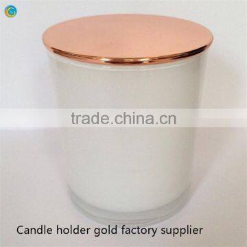 Copper Thin Lid Copper Candle Glass photo-3