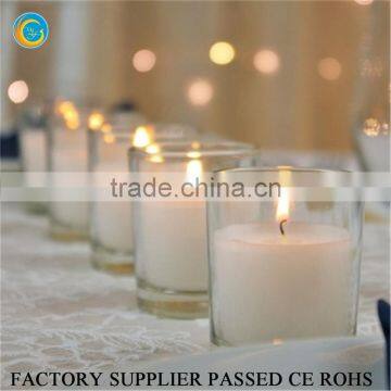 Flamless Round Glass Wax Filled Tealight Candle photo-6