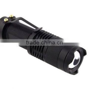 Aluminum Adjustable LED Flashlight Mini Torch 3 Light Mode C0044 photo-2