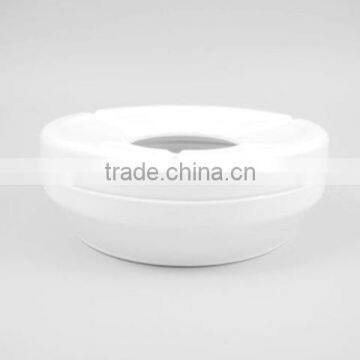 Home Hotel Use White Round Shaped Melamine Cheap Ashtray