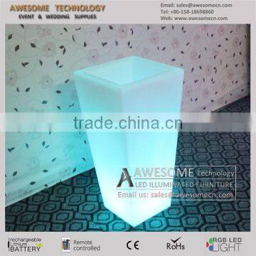 Luxury Color Changing Garden Use Led Flower Pot photo-2