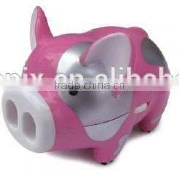 Mini pig shape desk vacuum cleaner