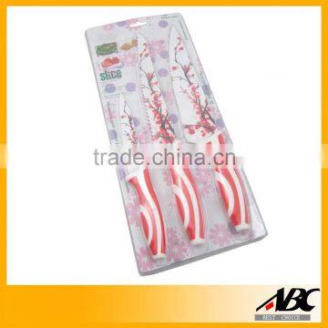 Pattern Handle Utility Kitchen Knife photo-5