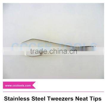 Non-magnetic 304 Stainless Steel Tweezers Neat Tips,Stainless Steel Tweezers