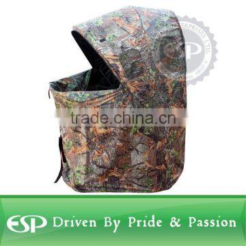 Camouflage One Man Hunting Game Chair Blind