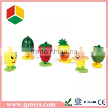 Kinds of colorful wind up toy vegetable in poly bag