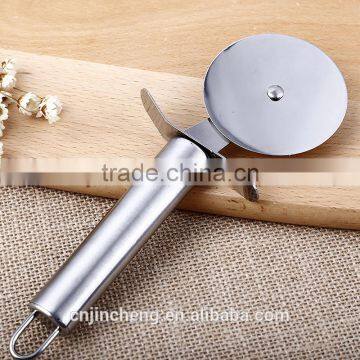 High Quality Hot Sale Full Stainless Steel Material Round Shape Pizza Cutter photo-2