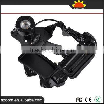 XP-E 2 Bulbs White and Yellow Light LED 4 Mode Zoom Adjustable Headlamp photo-4