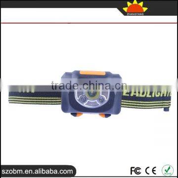 Waterproof 500 Lumens White and Red Light Small Lightweight Foldable LED Headlight With Aaa Battery photo-5