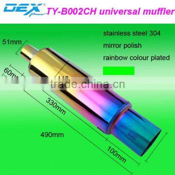 High Quality Automotive Modiffied Performance Universal Exhaust System Muffler photo-2