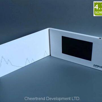 Lowest Price 4.3inch Lcd Video Brochure for Car Advertising Promotion photo-2