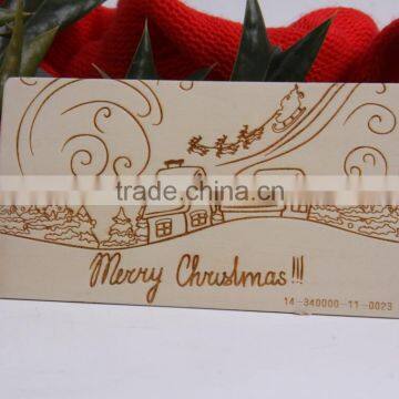 Wooden Christmas Greeting Card photo-6